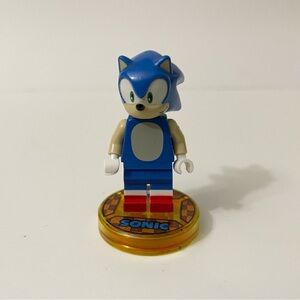 Lego Dimensions Sonic The Hedgehog Minifigure